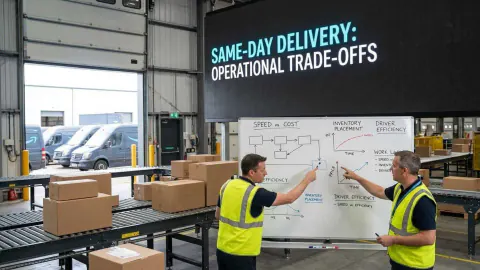 The Operational Trade-Offs Behind Same-Day Delivery